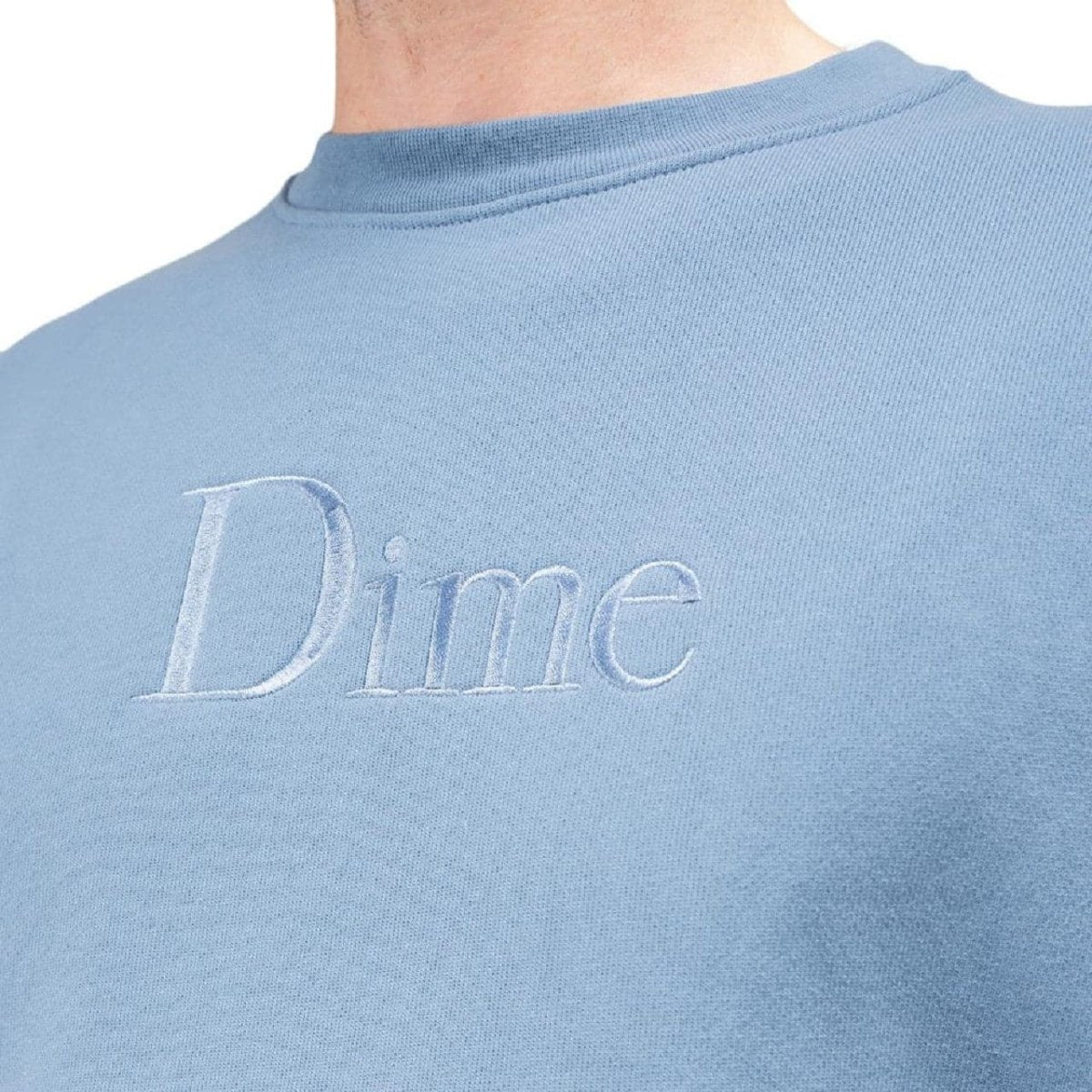 Dime Classic Logo Crewneck (Slate) DIMES3037SLA – Allike Store