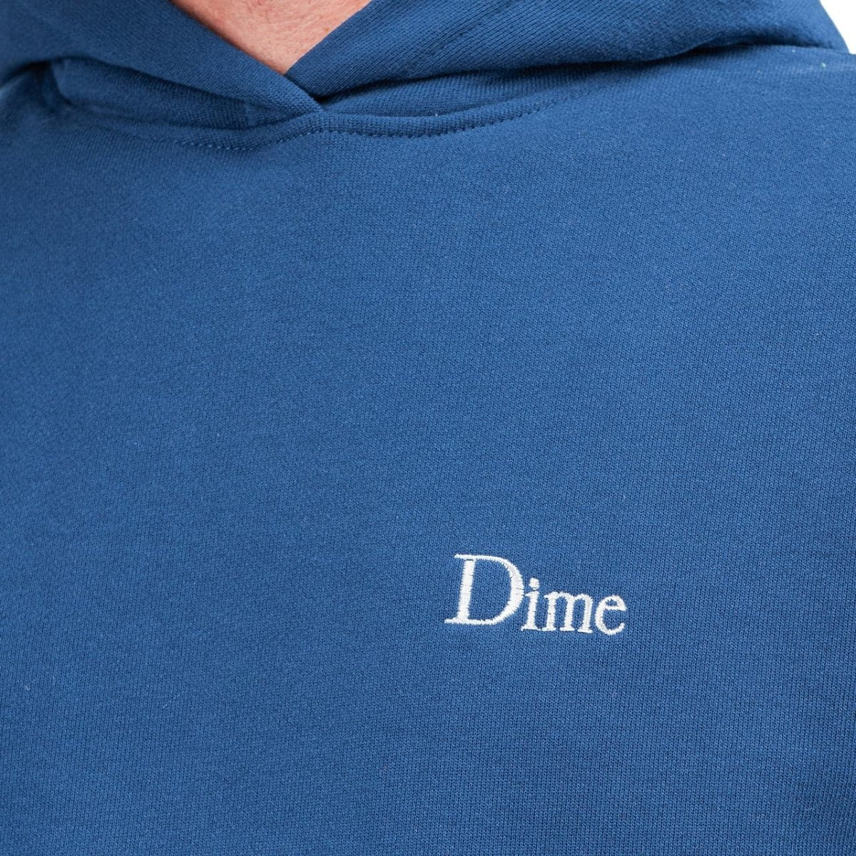 Dime Classic Small Logo Hoodie (Blau)  - Allike Store