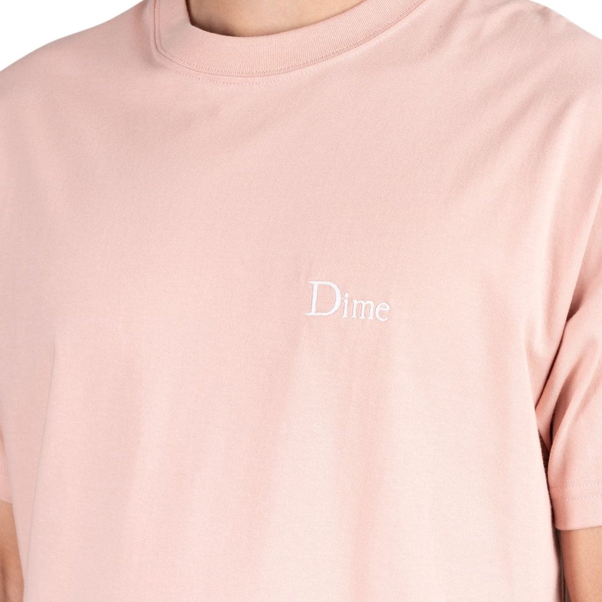 【DIME】 Classic Small Logo T-shirt : Old Pink Dime Classic Small Logo T-Shirt (Pink) DIMEF27PIN – Allike Store