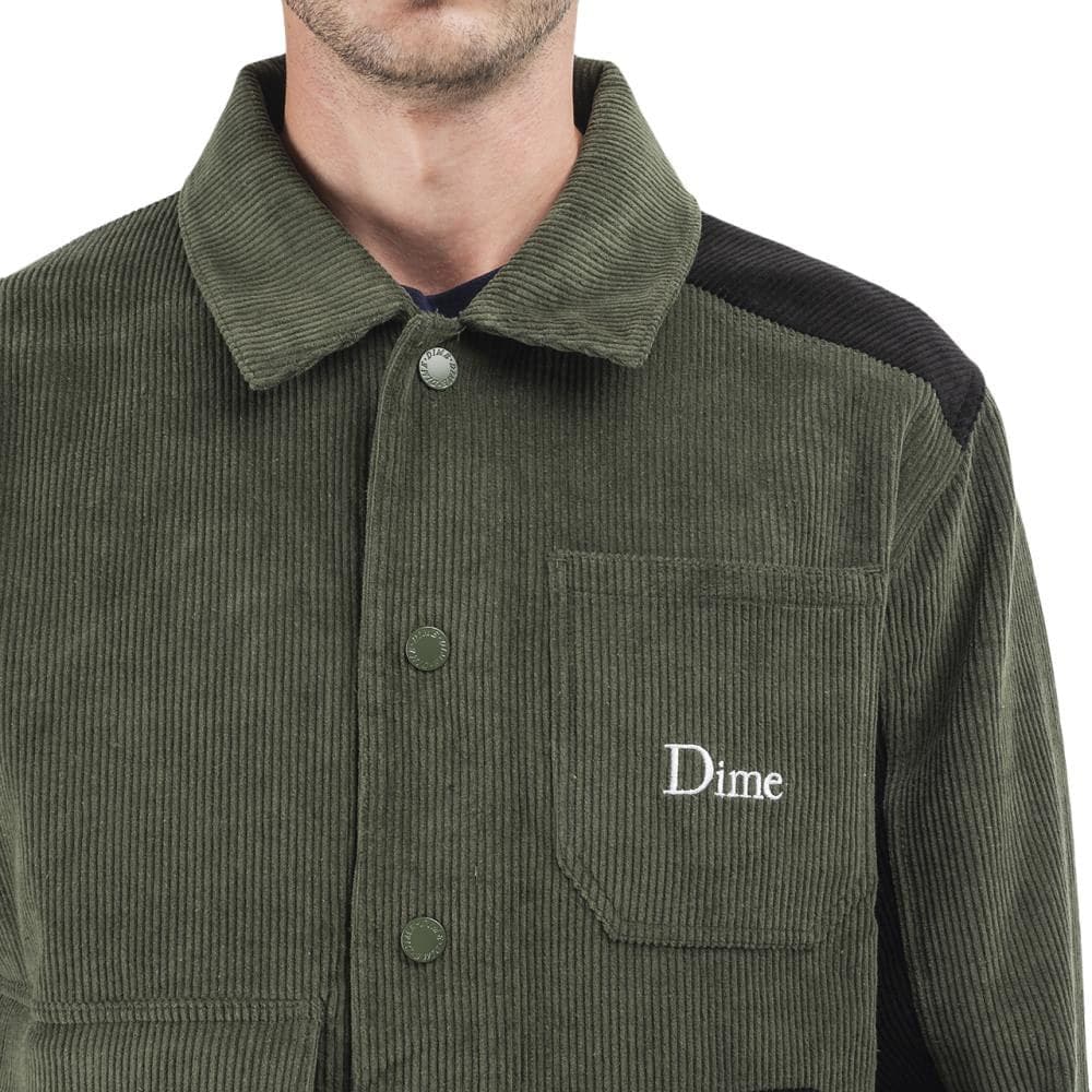 Dime Corduroy Jacket (Green / Black) DIMES2094GRN – Allike Store