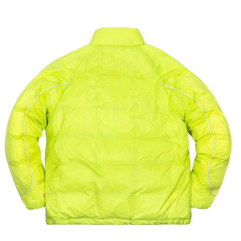 Dime Court Puffer Jacket (Neongelb)  - Allike Store