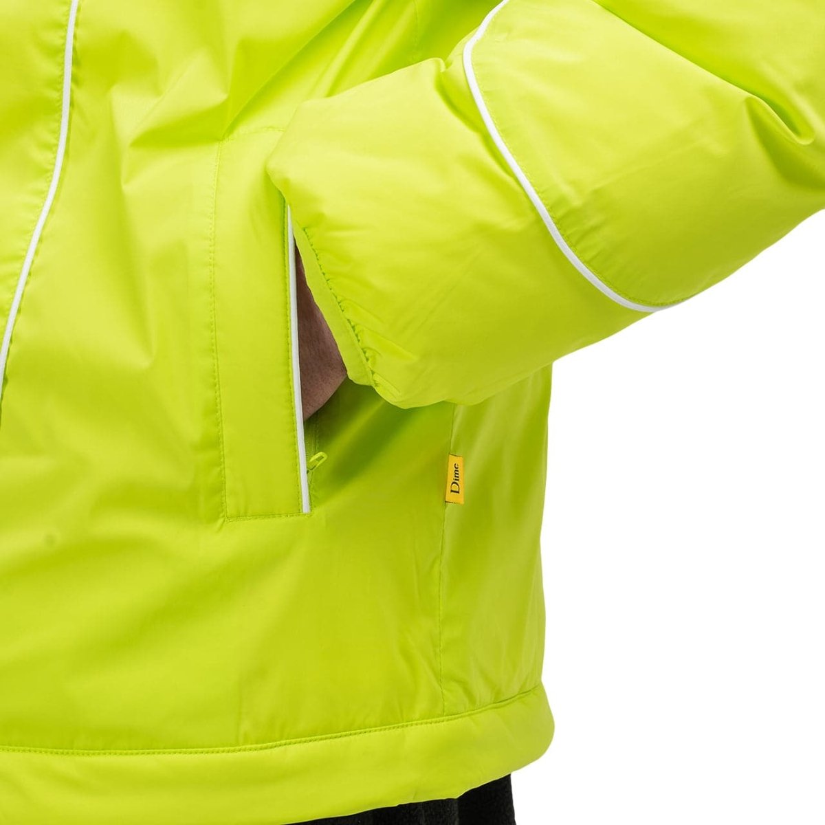 Dime Court Puffer Jacket (Neongelb)  - Allike Store