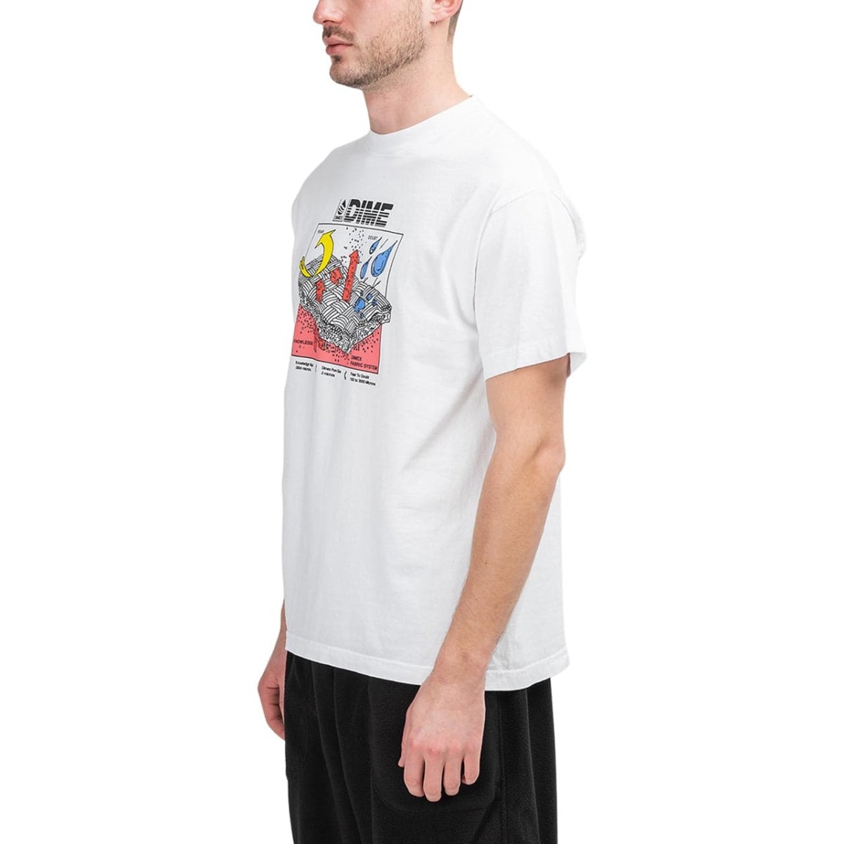Dime Dimex T-Shirt (Weiß)  - Allike Store