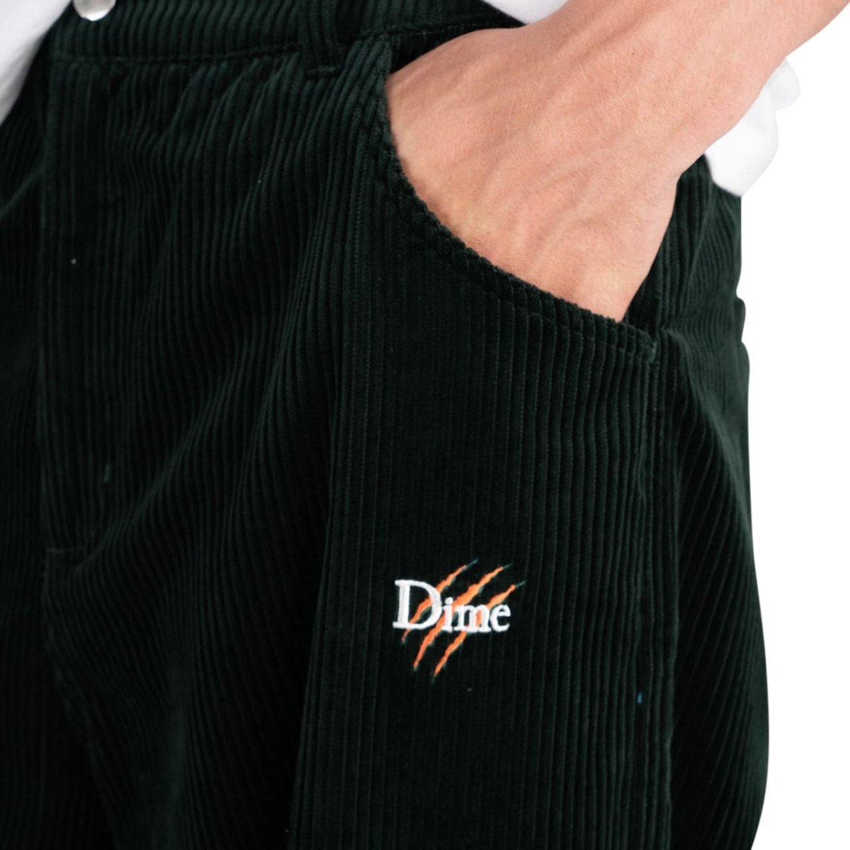 Dime Dino Baggy Corduroy Pants (Dunkelgrün)  - Allike Store