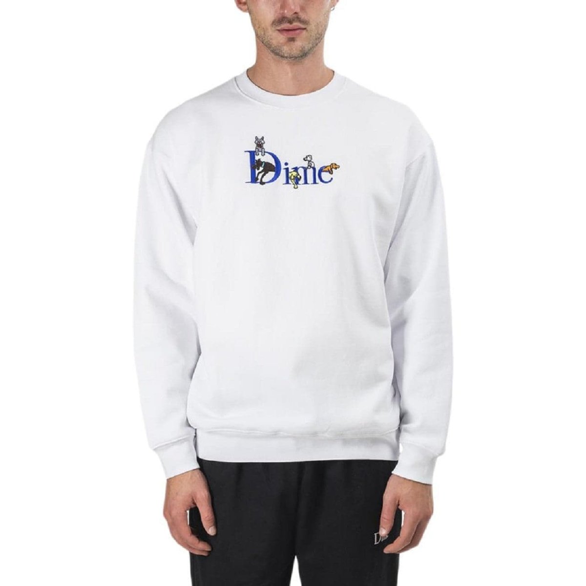 新作正規店 Supreme - dime Dog Classic Logo Crewneck の通販 by 100