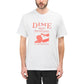 Dime Evan T-Shirt (Weiß / Rot)  - Allike Store