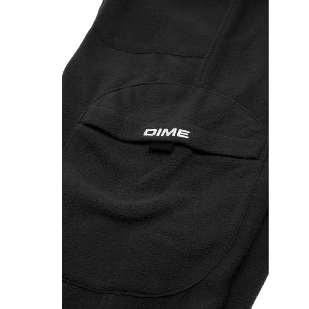 Dime Fleece Round Cargo Pants (Schwarz)  - Allike Store