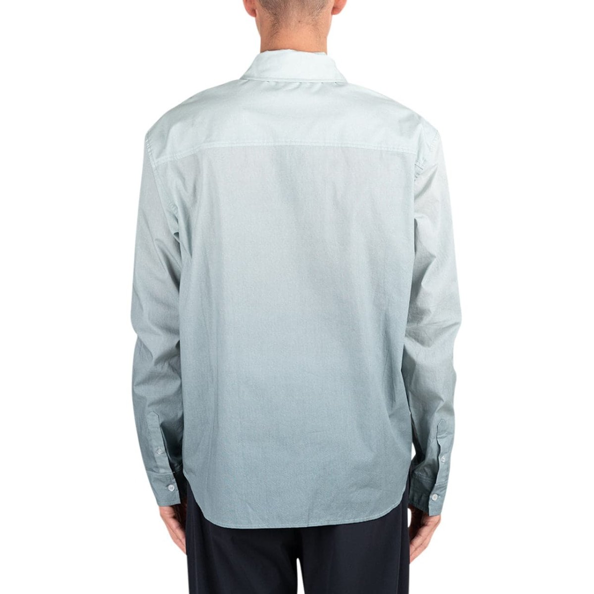 Dime Friends Gradient Oxford Shirt (Turquoise)