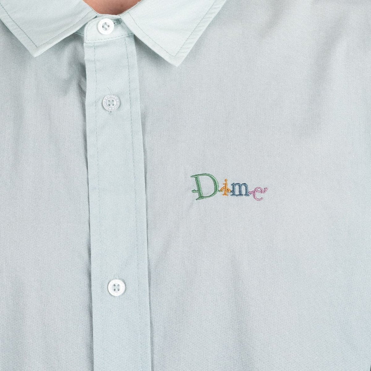 Dime Friends Gradient Oxford Shirt (Türkis)  - Allike Store