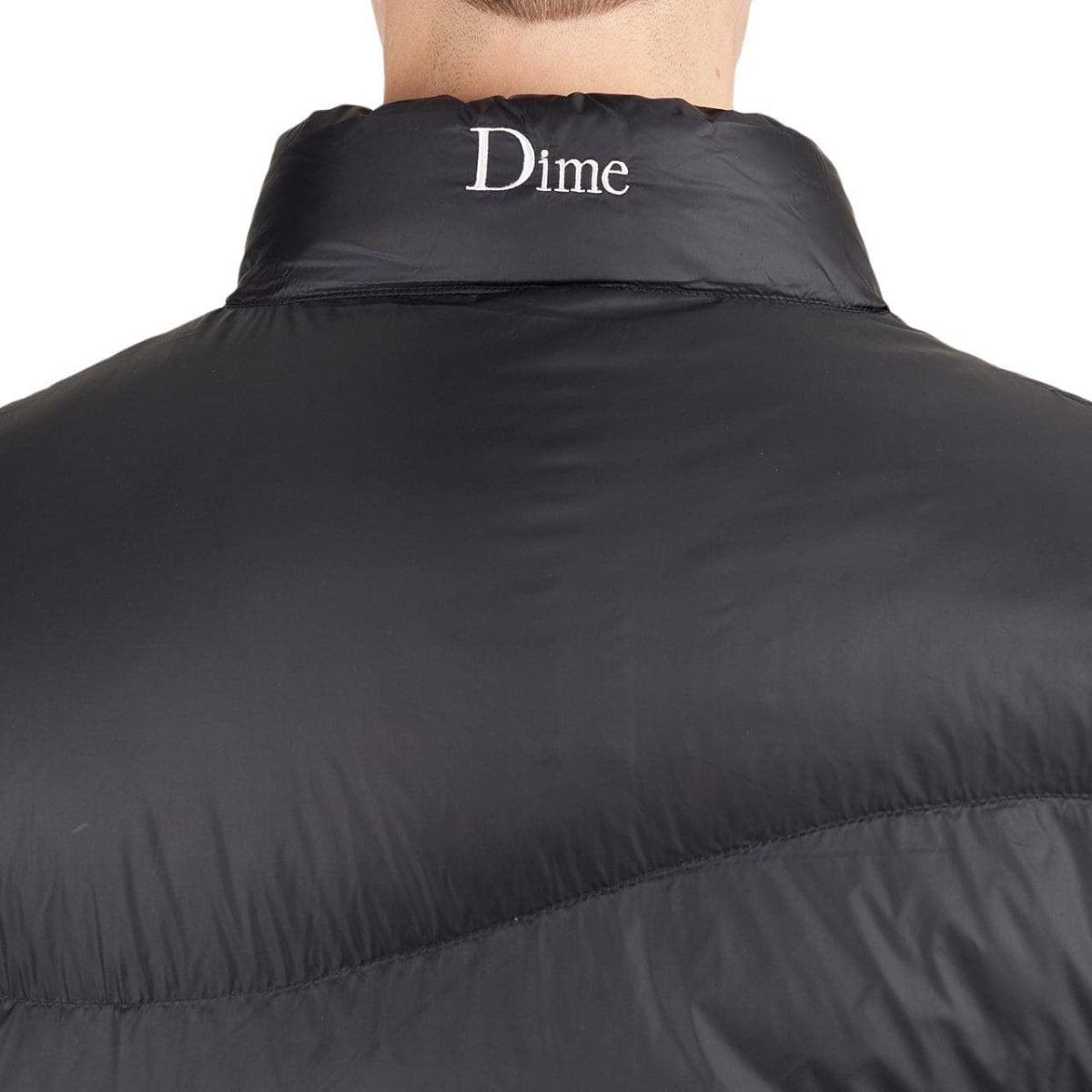 Dime Midweight Wave Puffer (Schwarz)  - Allike Store