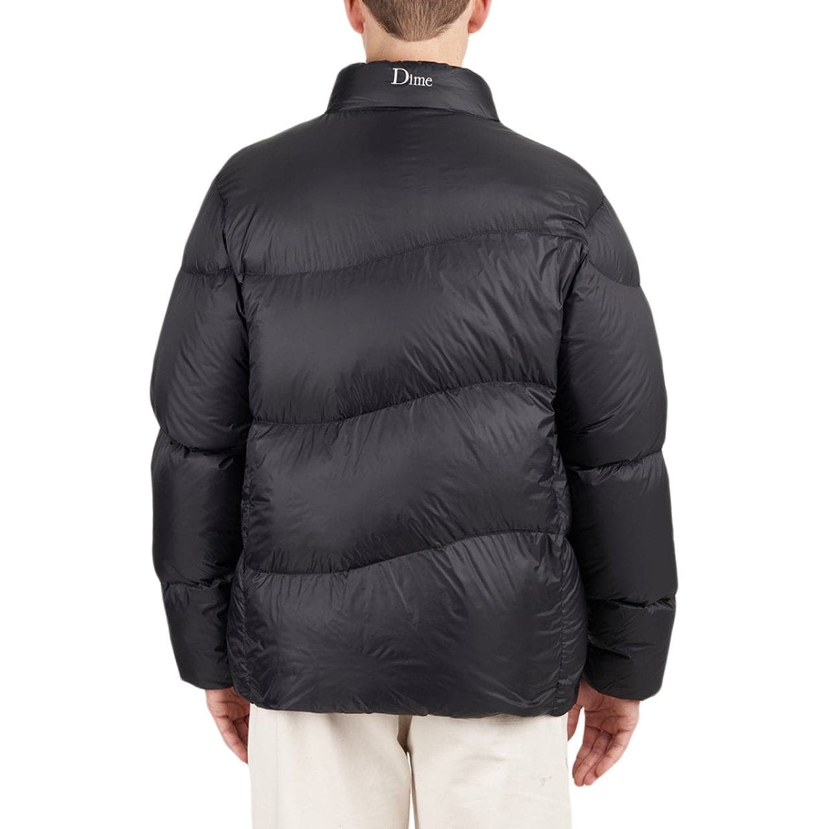 Dime Midweight Wave Puffer (Schwarz)  - Allike Store