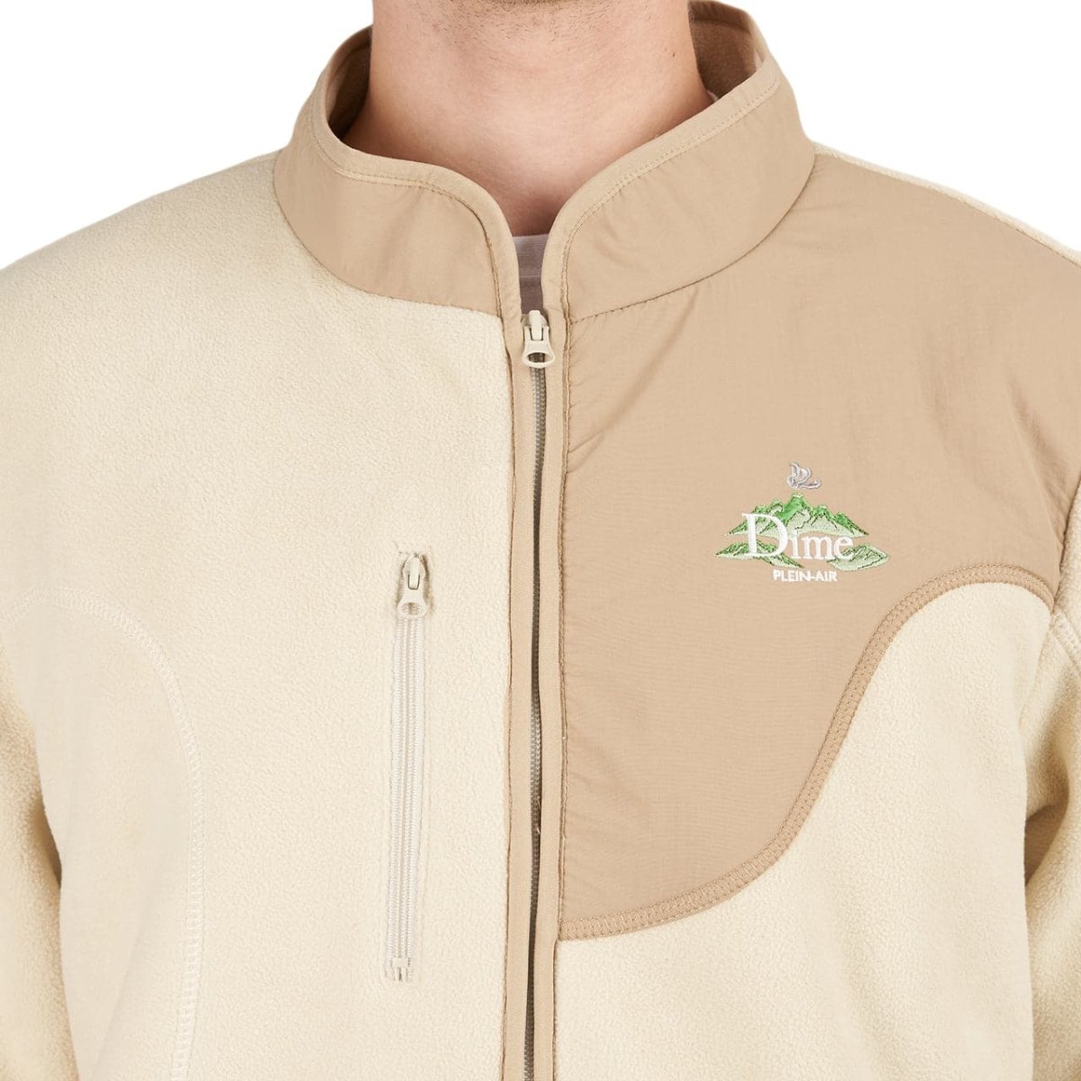 Dime Plein-Air Polar Fleece Jacket (Cream)