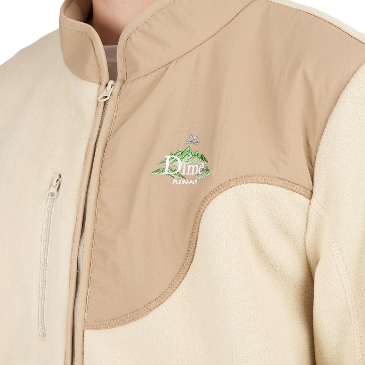 Dime Plein-Air Polar Fleece Jacket (Cream)