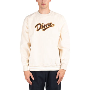 Dime Team Corduroy Crewneck (Beige)  - Allike Store