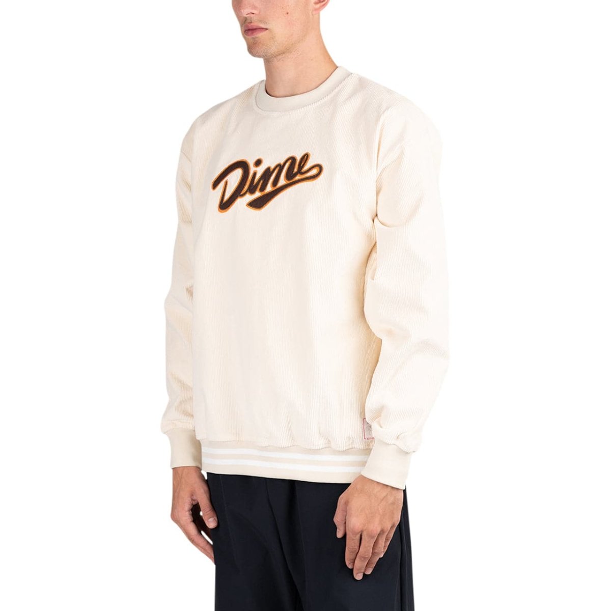 Corduroy crewneck cheap