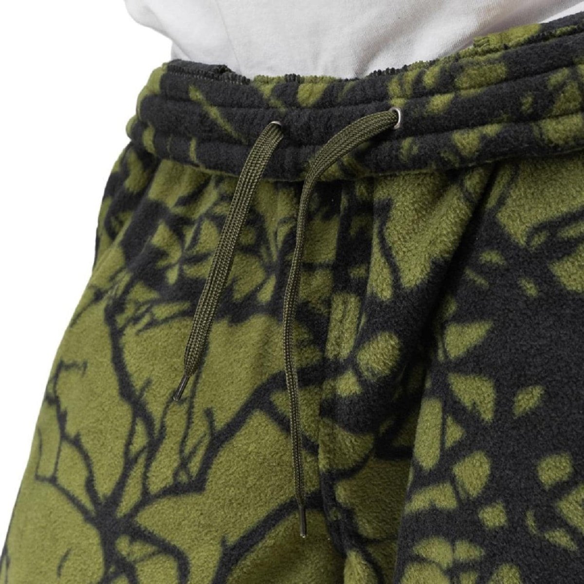 Dime Tree Print Fleece Pants (Olive / Schwarz) DIMES3040WOD - Allike Store