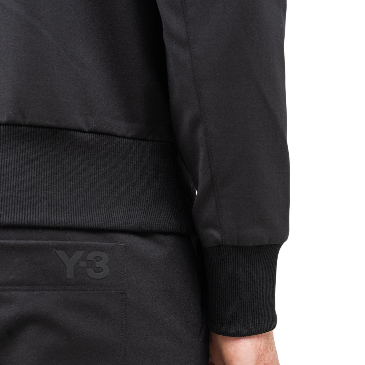 adidas Y-3 Refined Wool Strech Track Jacket (Schwarz) FS3329