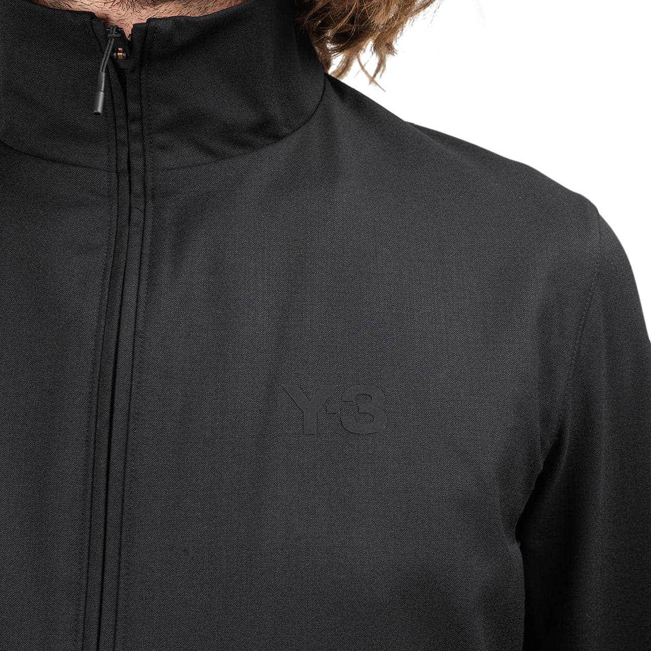 adidas Y-3 Refined Wool Strech Track Jacket (Schwarz) FS3329