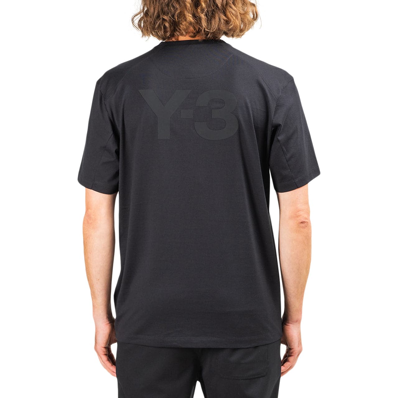 adidas Y-3 Classic Back Logo T-Shirt (Schwarz)  - Allike Store