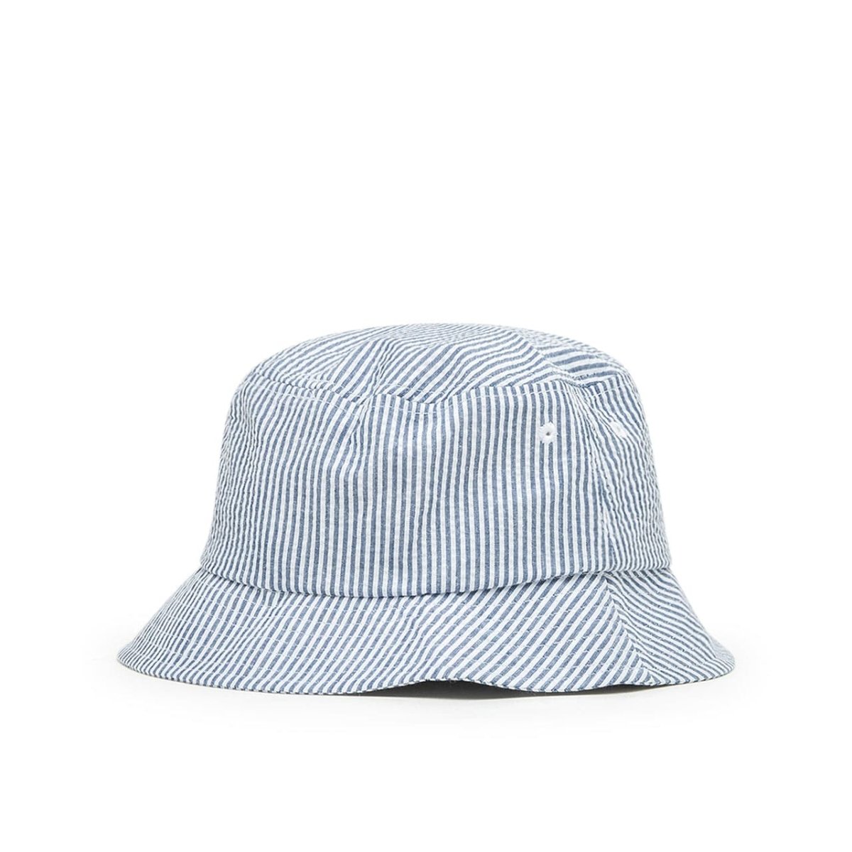 Edmmond Studios Seersucker Bucket Hat (Blau / Weiss)  - Allike Store