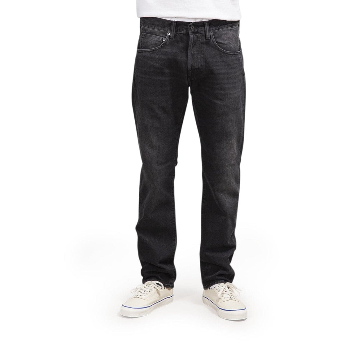Edwin ED-55 Red Selvage Black Denim (Schwarz)  - Allike Store