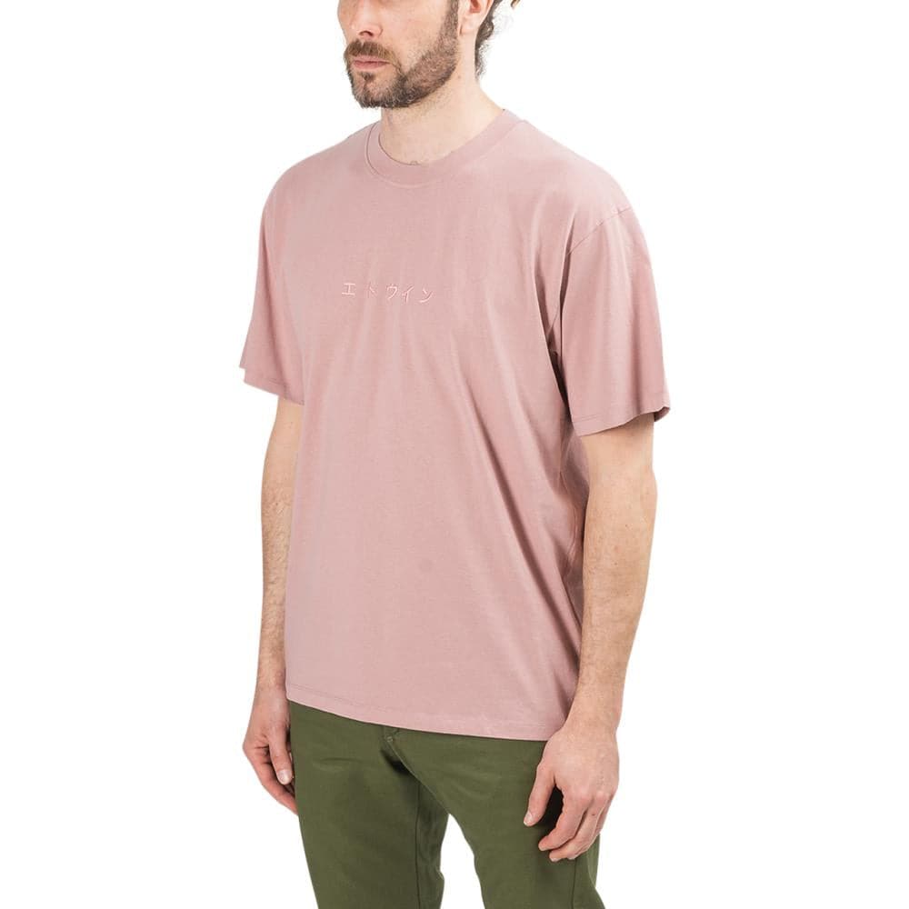 Edwin Katakana Embroidery TS Cotton Single Jersey (Pfirsich)  - Allike Store