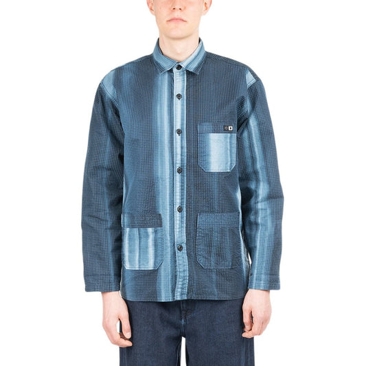 Edwin Major Tie Dye Ripstop Shirt (Blau)  - Allike Store