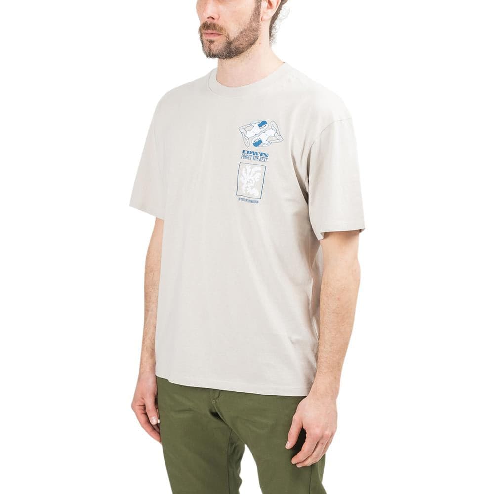 Edwin Self-Examination TS Cotton Single Jersey (Beige)  - Allike Store