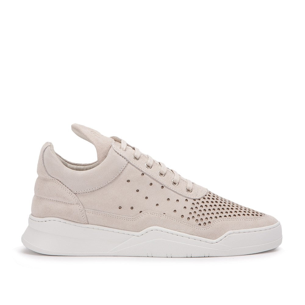 Filling Pieces Low Top Ghost Layer Perforated (Weiß)  - Allike Store