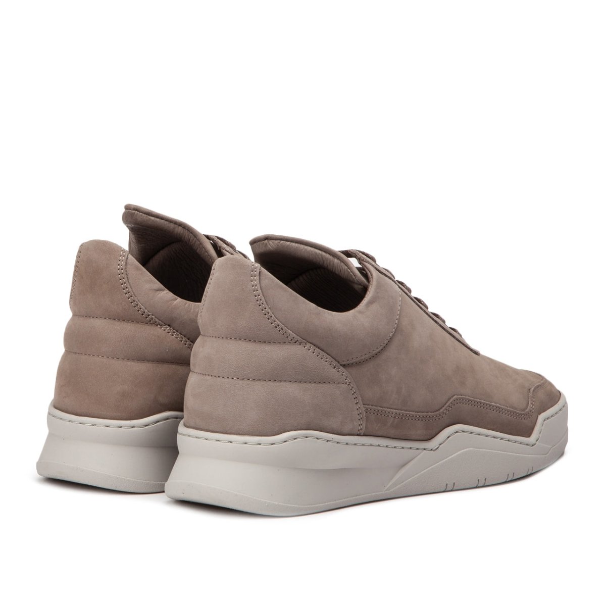 Filling Pieces Low Top Ghost Matt Nubuck (Taupe)  - Allike Store