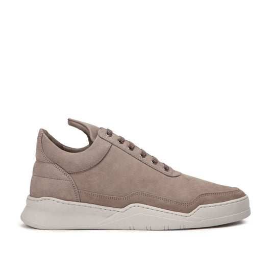 Filling Pieces Low Top Ghost Matt Nubuck (Taupe)  - Allike Store