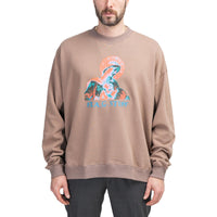 Flagstuff Line Sweatshirt (Beige)