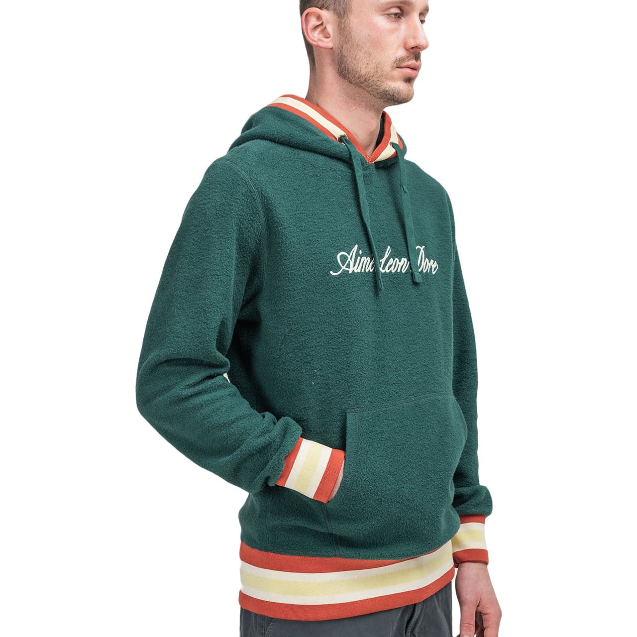 Aimé Leon Dore Reverse Fleece Hoodie (Green) FW19CH007 – Allike Store