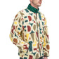 Aimé Leon Dore Blown Print Polar Fleece Jacket (Multi)  - Allike Store