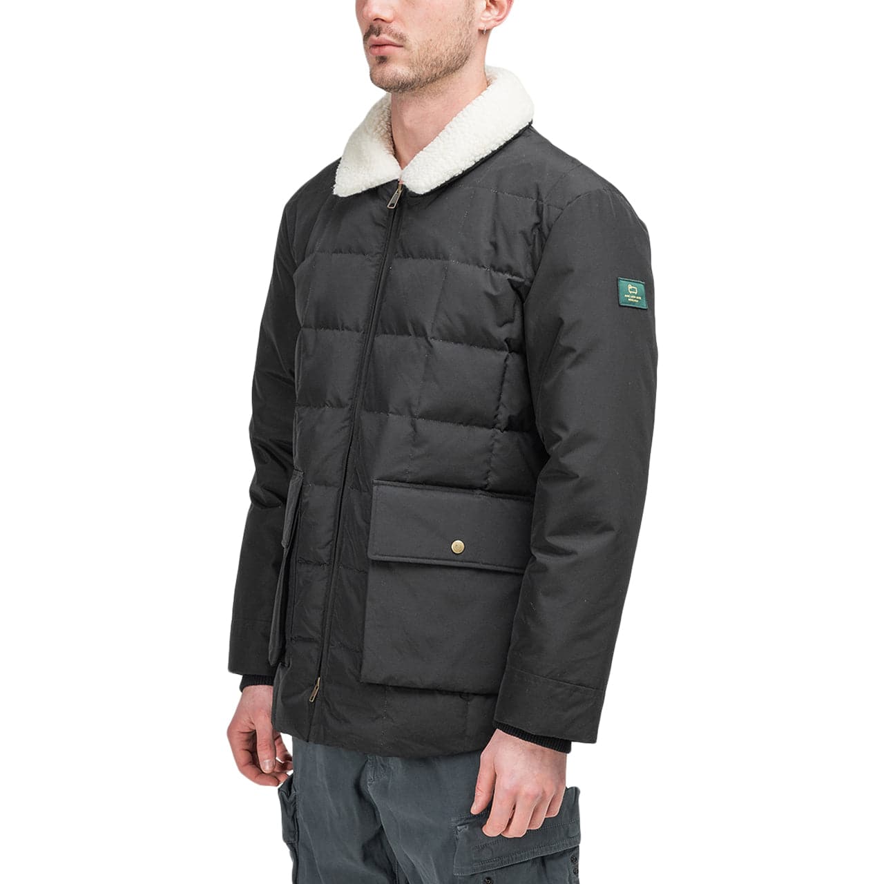 Aimé leon dore x woolrich hooded down jacket fashion