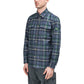 Aimé Leon Dore x Woolrich Flannel Button Down Shirt (Navy)  - Allike Store