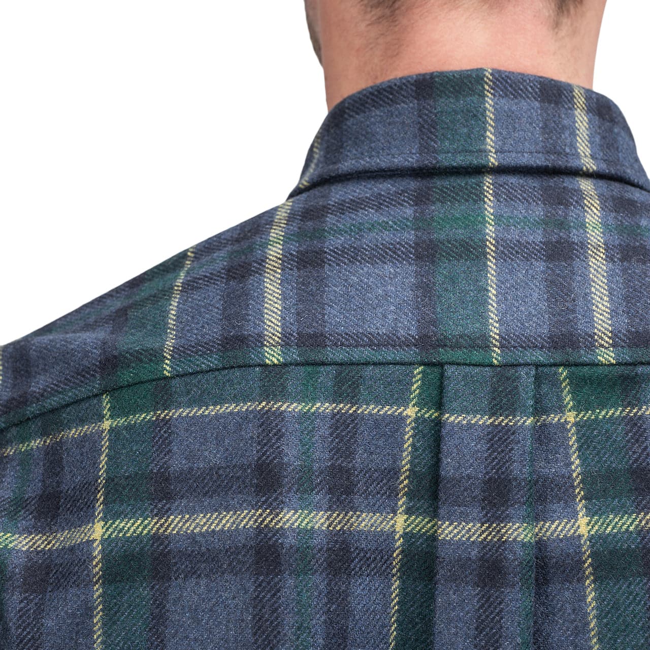 Aimé Leon Dore x Woolrich Flannel Button Down Shirt (Navy)  - Allike Store