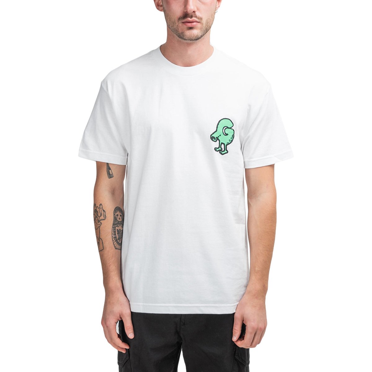 Gasius G Bert Goes Wild Tee (Weiss)  - Allike Store