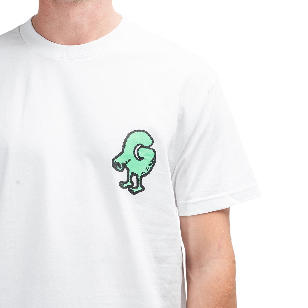 Gasius G Bert Goes Wild Tee (Weiss)  - Allike Store