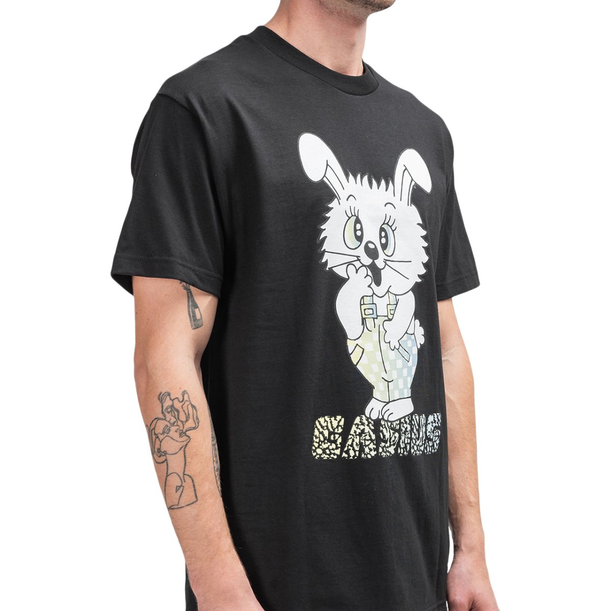 Gasius Sticker Bunny Tee (Schwarz)  - Allike Store
