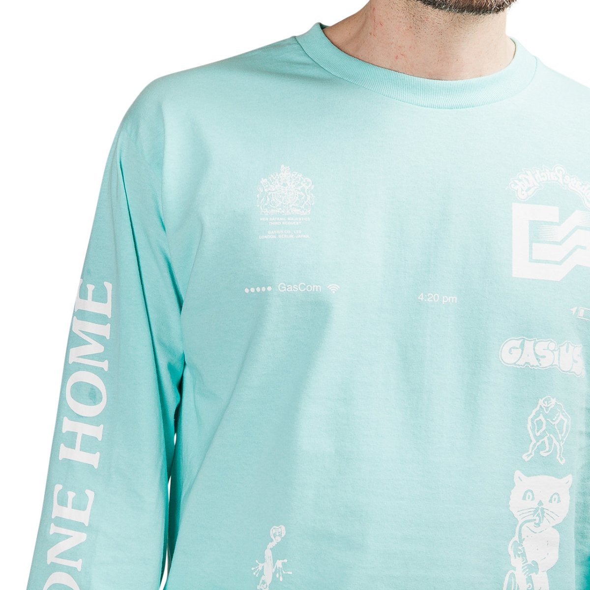 Gasius The Extra Gasius Longsleeve (Mint)  - Allike Store