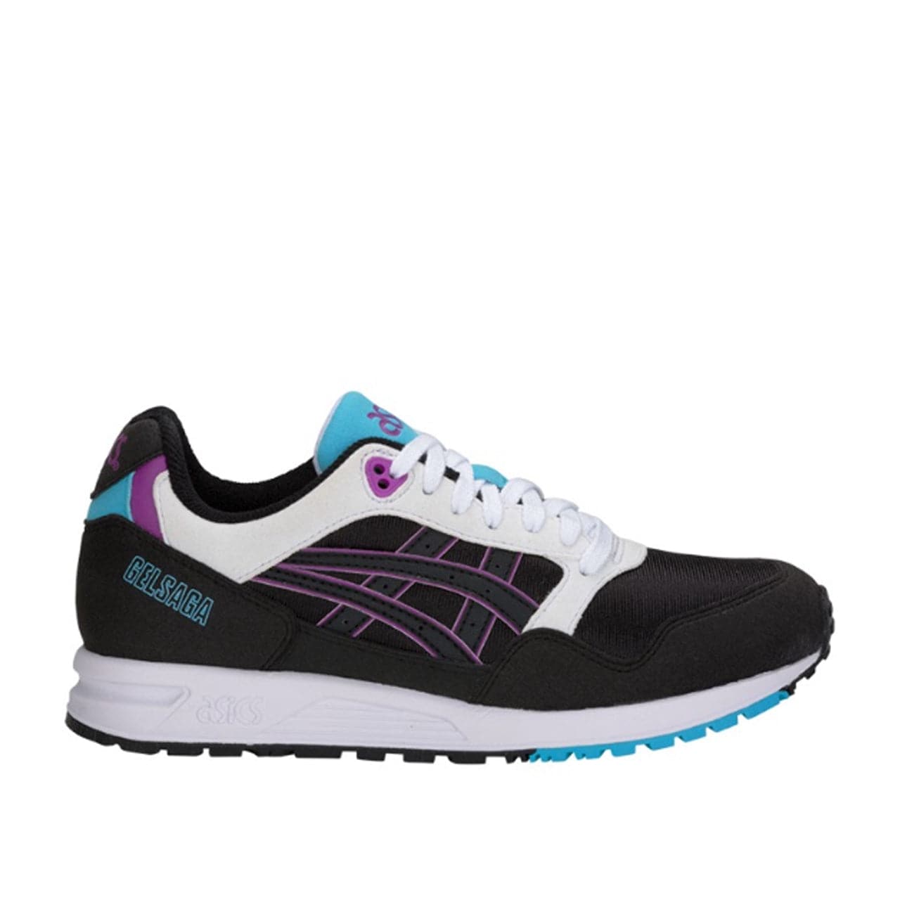 Asics Gel Saga Schwarz Blau 1193A071 001 Allike Store