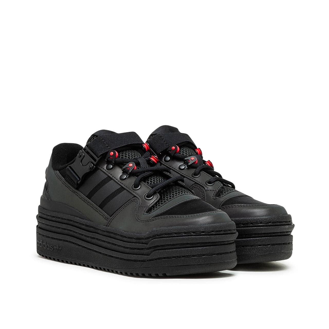 adidas Triple Platforum Low Schwarz