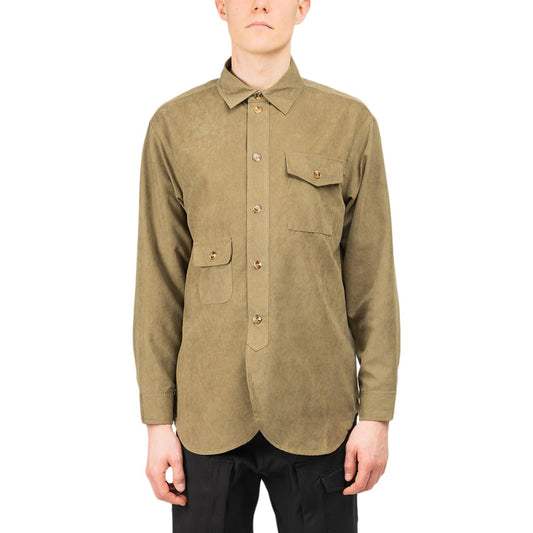 Han Kjobenhavn Army Shirt (Braun)  - Allike Store
