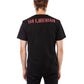 Han Kjobenhavn Casual Black Backprint Artwork T-Shirt (Schwarz)  - Allike Store