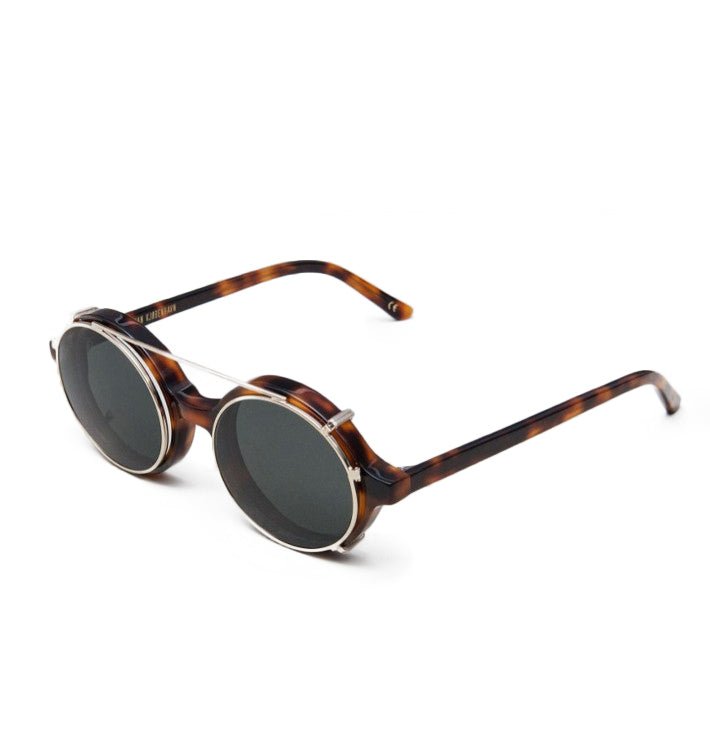 Han Kjobenhavn Doc Clip On Sunglasses (Amber)  - Allike Store