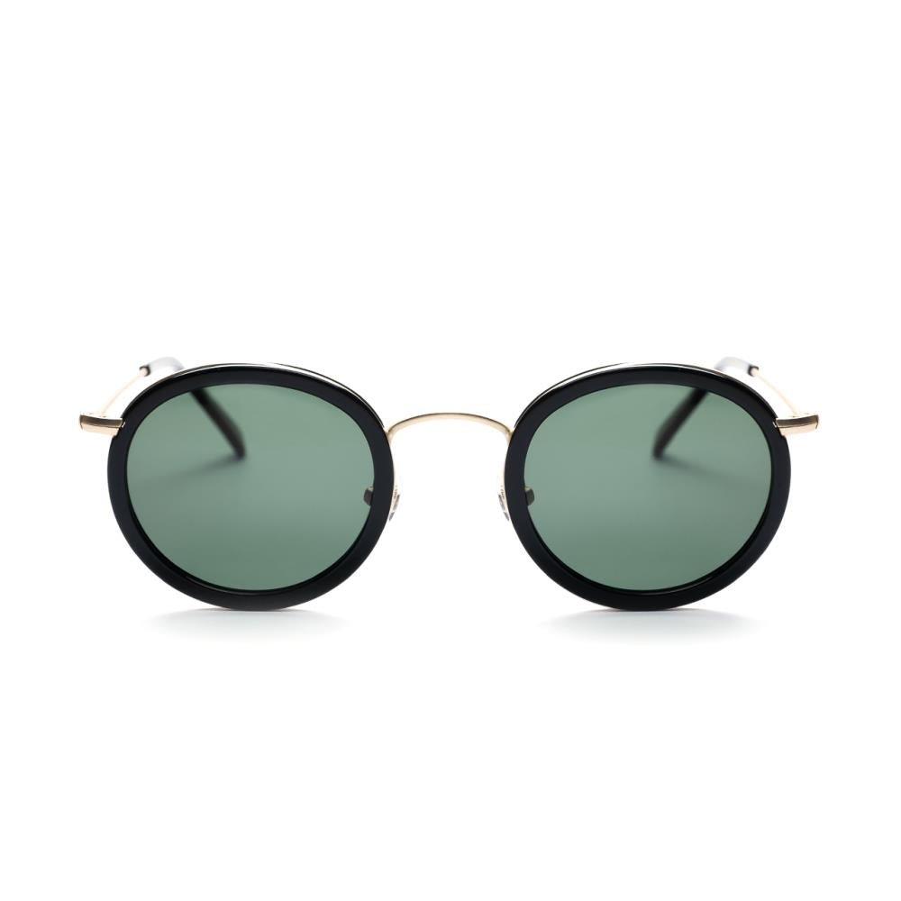 Han Kjobenhavn Drum Sunglasses (Schwarz / Gold)  - Allike Store