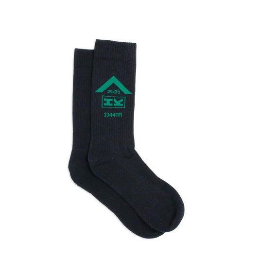 Han Kjobenhavn Socks (Schwarz / Grün)  - Allike Store