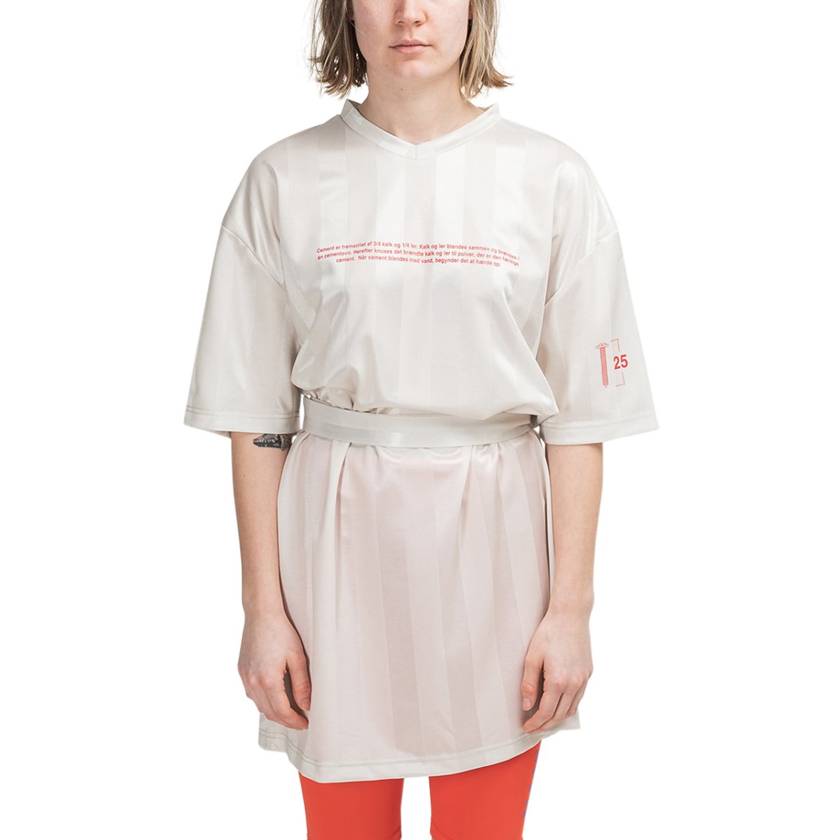 Han Kjobenhavn Sport Tee Dress (Off White)  - Allike Store