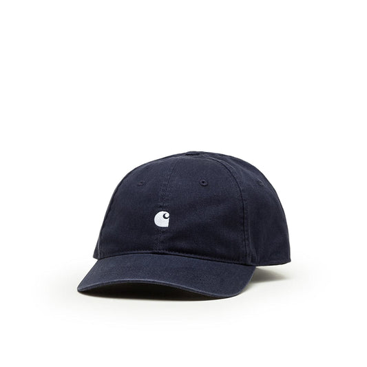 Carhartt WIP Madison Logo Cap (Dunkelblau / Weiß)  - Allike Store